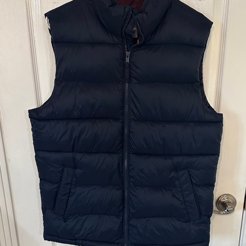 Men's Navy Puffer Vest Old Navy